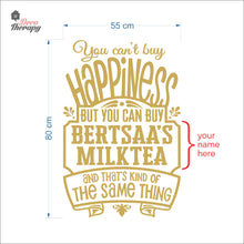 Load image into Gallery viewer, Customized Name You Can&#39;t Buy Happiness Wall Decal Decotherapy