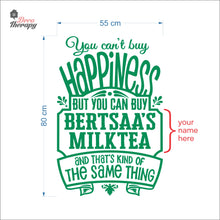 Load image into Gallery viewer, Customized Name You Can&#39;t Buy Happiness Wall Decal Decotherapy