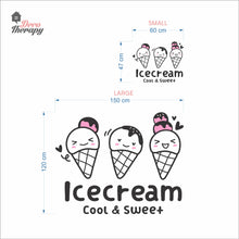 Load image into Gallery viewer, Cute Ice Cream Cool &amp; Sweet Wall Decal Decotherapy