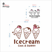 Load image into Gallery viewer, Cute Ice Cream Cool &amp; Sweet Wall Decal Decotherapy