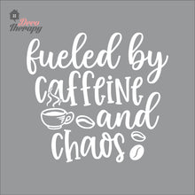 Load image into Gallery viewer, Fueled By Caffeine And Chaos Wall Decal