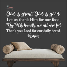 Load image into Gallery viewer, God Is Great God Is Good Wall Decal Decotherapy