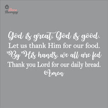 Load image into Gallery viewer, God Is Great God Is Good Wall Decal Decotherapy