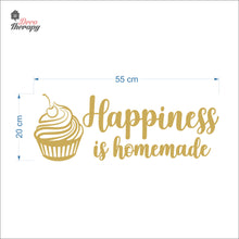 Load image into Gallery viewer, Happiness Is Homemade Cake Wall Decal Decotherapy