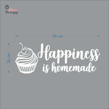 Load image into Gallery viewer, Happiness Is Homemade Cake Wall Decal Decotherapy