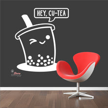 Load image into Gallery viewer, Hey! Cu-Tea Milktea Wall Decal Decotherapy