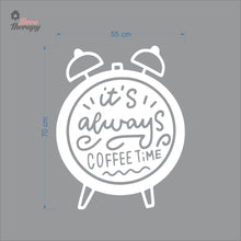 Load image into Gallery viewer, It's Always Coffee Time Wall Decal Decotherapy