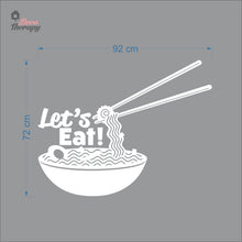 Load image into Gallery viewer, Let's Eat Ramen  Lomi Noodle Mami Wall Decal