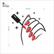 Load image into Gallery viewer, Nail Polish Salon Wall Decal Decotherapy