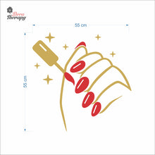 Load image into Gallery viewer, Nail Polish Salon Wall Decal Decotherapy