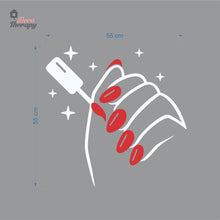 Load image into Gallery viewer, Nail Polish Salon Wall Decal Decotherapy