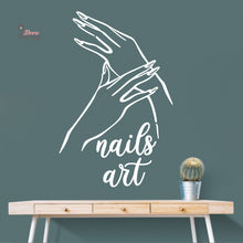 Load image into Gallery viewer, Nails Art Wall Decal Decotherapy