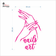 Load image into Gallery viewer, Nails Art Wall Decal Decotherapy