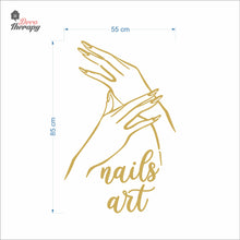 Load image into Gallery viewer, Nails Art Wall Decal Decotherapy