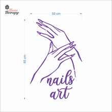 Load image into Gallery viewer, Nails Art Wall Decal Decotherapy