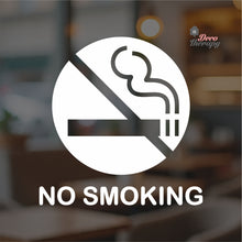 Load image into Gallery viewer, No Smoking Sign Sticker Self-Adhesive Decotherapy