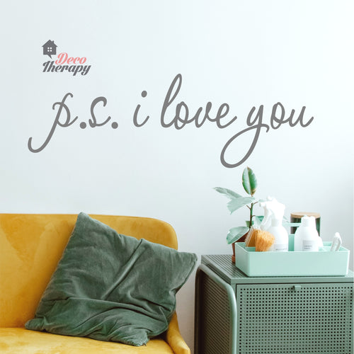 PS I Love You V2 Wall Sticker