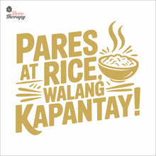 Load image into Gallery viewer, Pares At Rice Walang Kapantay Wall Decal Decotherapy