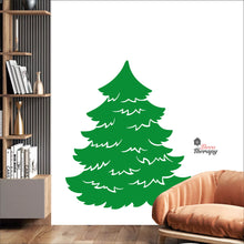 Load image into Gallery viewer, Pine Tree Christmas Wall Decal Decotherapy