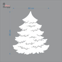Load image into Gallery viewer, Pine Tree Christmas Wall Decal Decotherapy