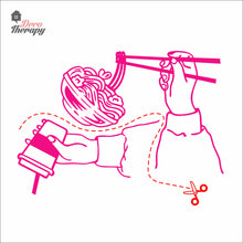 Load image into Gallery viewer, Ramen Drink Handrawn Noodle Lomi Mami Wall Decal