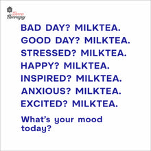 Load image into Gallery viewer, What&#39;s Your Mood Today Milktea Wall Decal Decotherapy