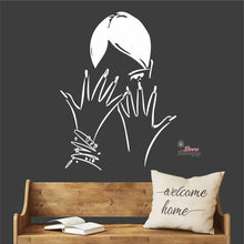 Load image into Gallery viewer, Woman Beauty Nail Salon Wall Decal Decotherapy