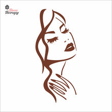 Load image into Gallery viewer, Woman Beauty Nail Eyelash Salon Wall Decal Decotherapy