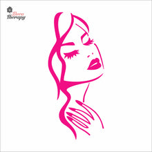 Load image into Gallery viewer, Woman Beauty Nail Eyelash Salon Wall Decal Decotherapy