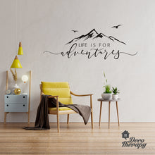 Load image into Gallery viewer, Life Is For Adventures Wall Sticker