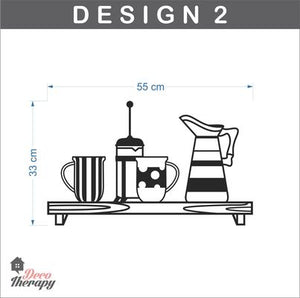 Coffee Cafe Shop Window Creative Design Wall Sticker