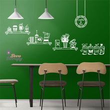 Load image into Gallery viewer, Coffee Cafe Shop Window Creative Design Wall Sticker