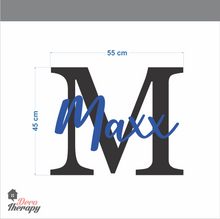 Load image into Gallery viewer, Customized Letter Name Design Wall Sticker