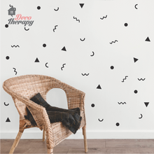 Load image into Gallery viewer, 80&#39;s Party Pattern Wall Sticker