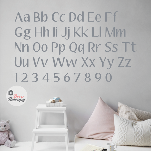 Alphabet V3 Wall Sticker