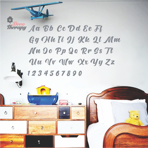 Alphabet V2 Wall Sticker