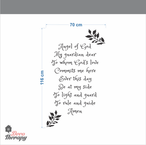 Angel Of God V1 Wall Sticker