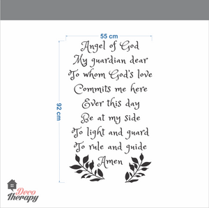 Angel Of God V1 Wall Sticker