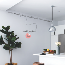 Load image into Gallery viewer, As For Me And My House V5 Wall Sticker