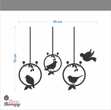 Load image into Gallery viewer, Birds Hoop Staggered Wall Sticker