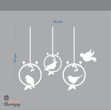 Load image into Gallery viewer, Birds Hoop Staggered Wall Sticker