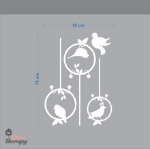 Load image into Gallery viewer, Birds Hoop Staggered Wall Sticker