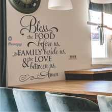 Load image into Gallery viewer, Bless The Food Before Us V4 Wall Sticker