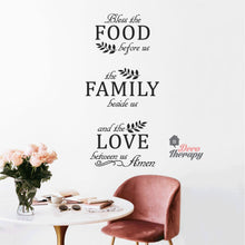 Load image into Gallery viewer, Bless The Food Before Us V5 Wall Sticker