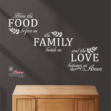 Load image into Gallery viewer, Bless The Food Before Us V5 Wall Sticker