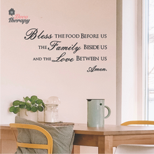 Load image into Gallery viewer, Bless The Food Before Us V2 Wall Sticker