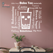 Load image into Gallery viewer, Boba Tea Wall Sticker