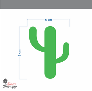 Cactus Pattern Wall Sticker