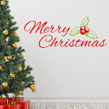 Load image into Gallery viewer, Christmas Flower Wall Sticker
