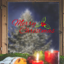 Load image into Gallery viewer, Christmas Flower Wall Sticker